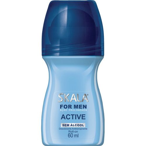 Desodorante Roll-on Skala For Men Active 60ml DES ROL SKALA 60ML-FR FOR MEN
