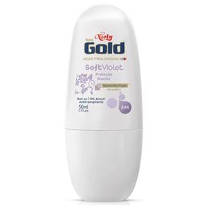 Desodorante Roll On Soft Violet Niely Gold