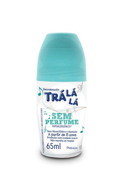 Desodorante Roll On Trá Lá Lá Kids Sem Perfume - Phisalia