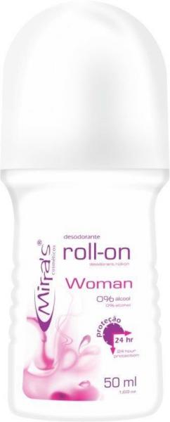 Desodorante Roll-on Woman Antitranspirante 50ml - Mirras - Mirras
