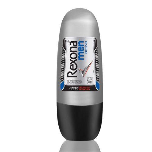 Desodorante Rollon Compact Active Rexona 30ml