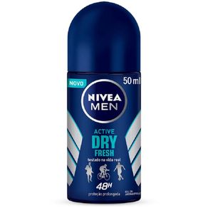 Desodorante Rollon Maculino Dry Fresh Nivea 50ml