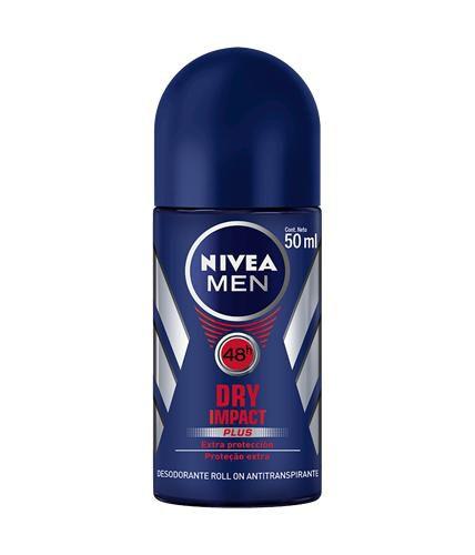 Desodorante Rollon Nivea Men Dry Impact Plus 50ml