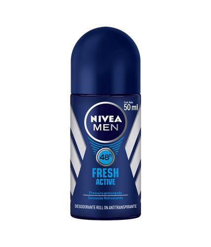 Desodorante Rollon Nivea Men Fresh Active 50ml
