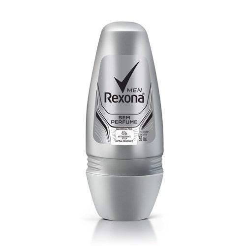 Desodorante Rollon Rexona Sem Perfume Masculino 50Ml