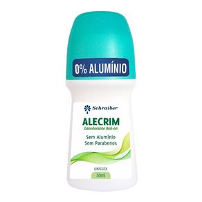 Desodorante Sem Alumínio Roll-on de Alecrim - Schraiber