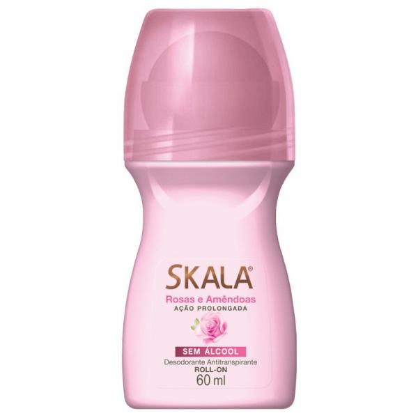 Desodorante Skala Rollon Rosas e Amendoas - Skala Cosmeticos S/a
