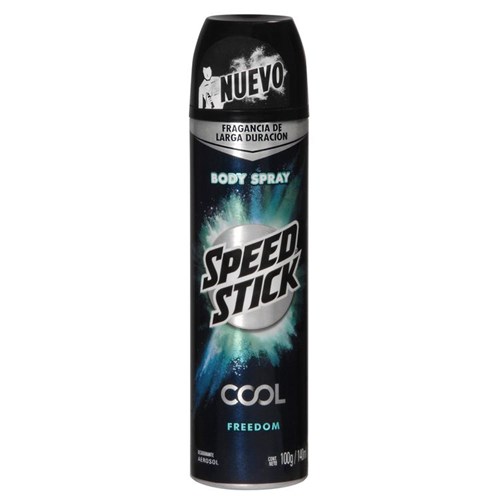 Desodorante Speed Stick Cool Freedom Spray 91 G Desodorante Masculino Speed Stick 91 G, Stick Cool Freedom Spray