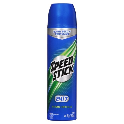 Desodorante Speed Stick Xtreme Intense Spray 91 G Desodorante Masculino Speed Stick 91 G, Xtreme Intense Spray
