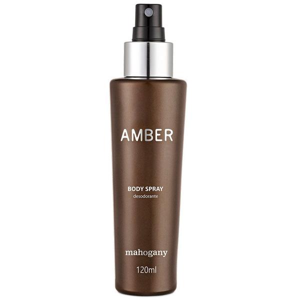 Desodorante Spray Amber 120ml - Mahogany