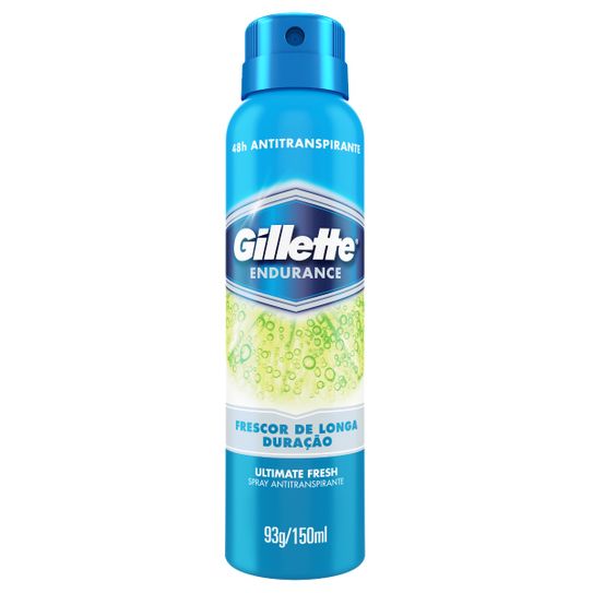 Desodorante Spray Antitranspirante Gillette Ultimate Fresh 93g