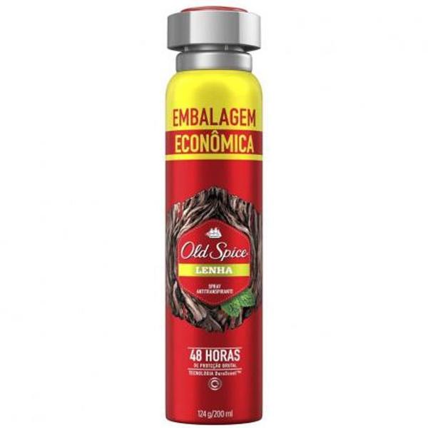 Desodorante Spray Antitranspirante Old Spice Lenha 107g - Procter & Gamble do Brasil S/A