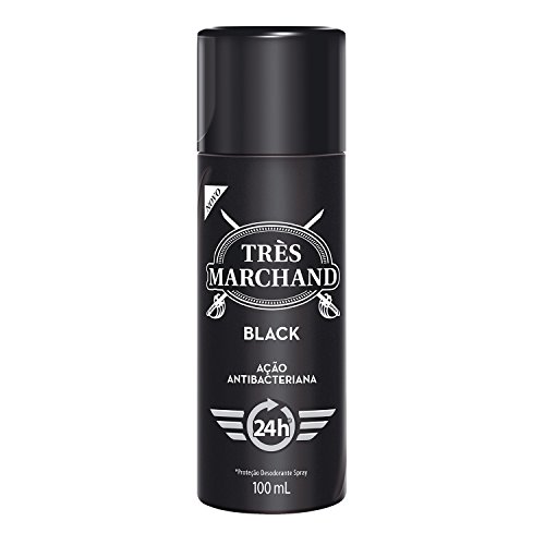 Desodorante Spray Black, Très Marchand, 100 Ml