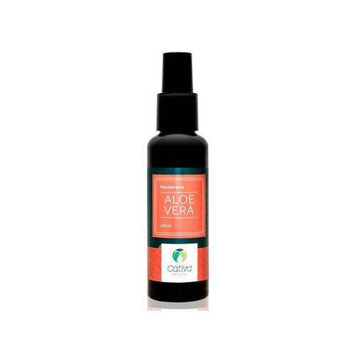 Desodorante Spray de Aloe Vera Sem Alumínio Cativa Natureza 120ml