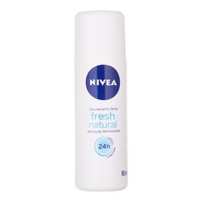 Desodorante Spray Feminino Fresh Natural Nivea 90mL