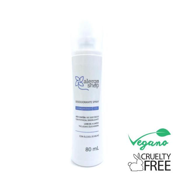 Desodorante Spray Feminino Hipoalergênico Total Care - Alergoshop (27816)