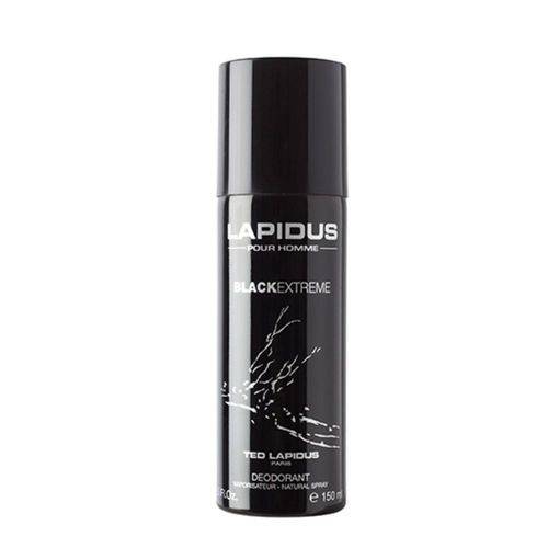 Desodorante Spray Lapidus Black Extreme 150ml