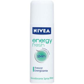 Desodorante Spray Nivea Feminino Energy Fresh 90Ml