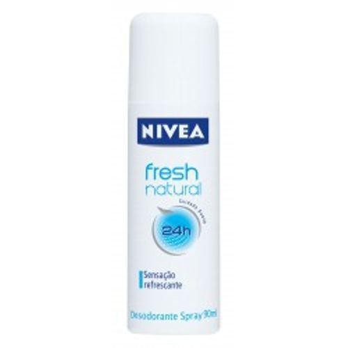 Desodorante Spray Nivea Feminino Fresh Natural 90ml - Beiersdorf Nivea