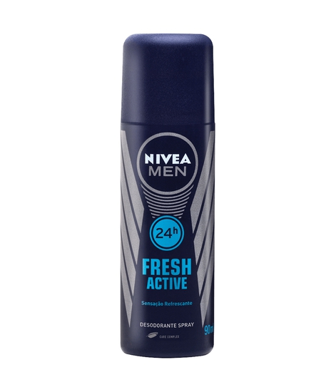 Desodorante Spray Nivea For Men Fresh Active - 90ml