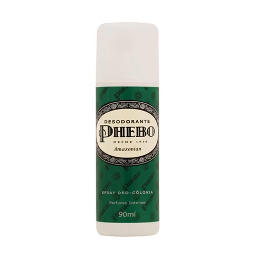 Desodorante Spray Phebo Amazonian com 90 Ml