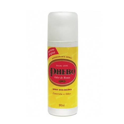 Desodorante Spray Phebo Odor de Rosas com 90 Ml