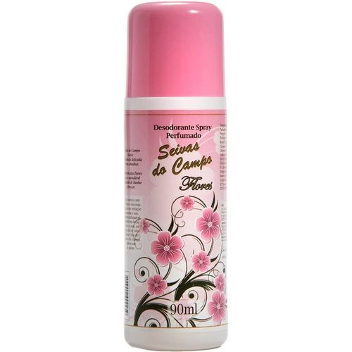 Desodorante Spray - Seivas do Campo 90ml - Flores