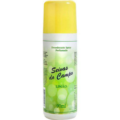 Desodorante Spray - Seivas do Campo 90ml - Limão