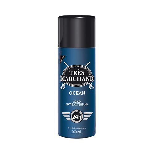 Desodorante Spray Très Marchand 24H - Ocean 100Ml