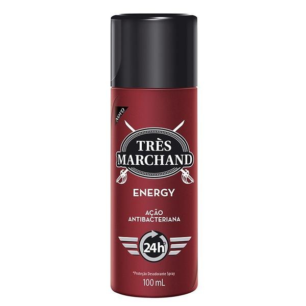 Desodorante Spray Tres Marchand Energy 100ml - Tres Maschand