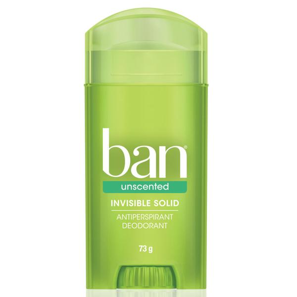 Desodorante Ban Stick Unscented Sem Perfume 73g