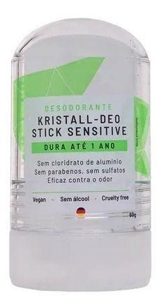 Desodorante Stick Kristall Mini Sensitive - Alva 60g - Alva Naturkosmetic