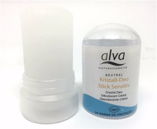 Kit 2 Desodorantes Pedra Alva (60g + 120g)