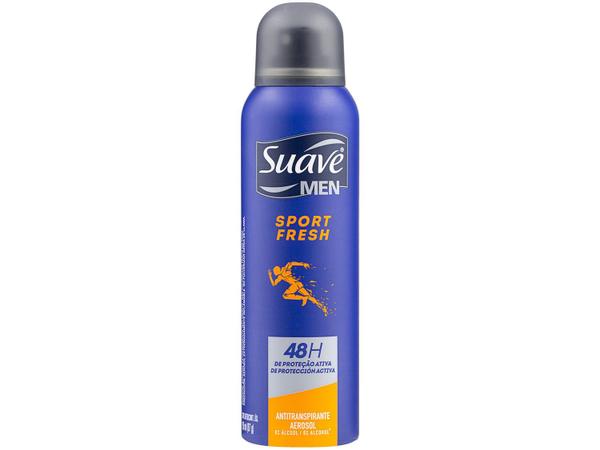 Desodorante Suave Sport Fresh Aerossol - Antitranspirante Masculino 150ml