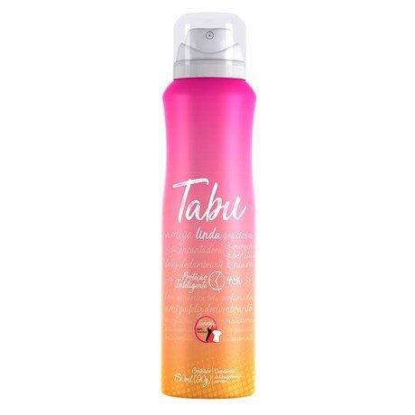 Desodorante Tabu Jovem Linda / 150ml - Perfumes Dana do Brasil