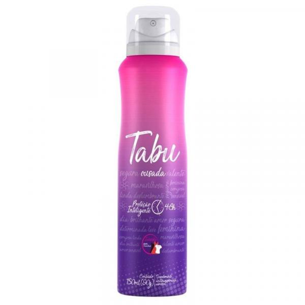 Desodorante Tabu Universitário Ousada /150ml-90g - Perfumes Dana do Brasil