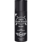 Desodorante Tres Marchand Aerosol 100ml Black