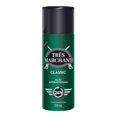 Desodorante Tres Marchand Aerosol 100ml Classic