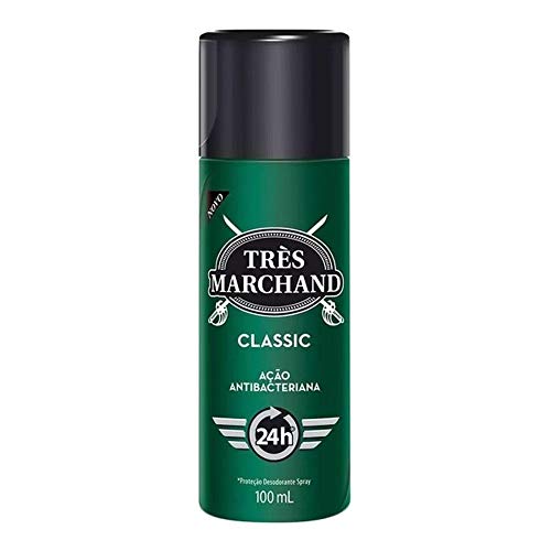 Desodorante Três Marchand Classic Spray com 100ml