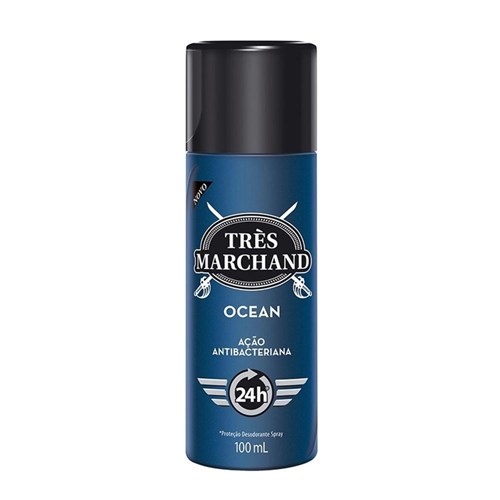 Desodorante Tres Marchand Spray 100 Ml Ocean