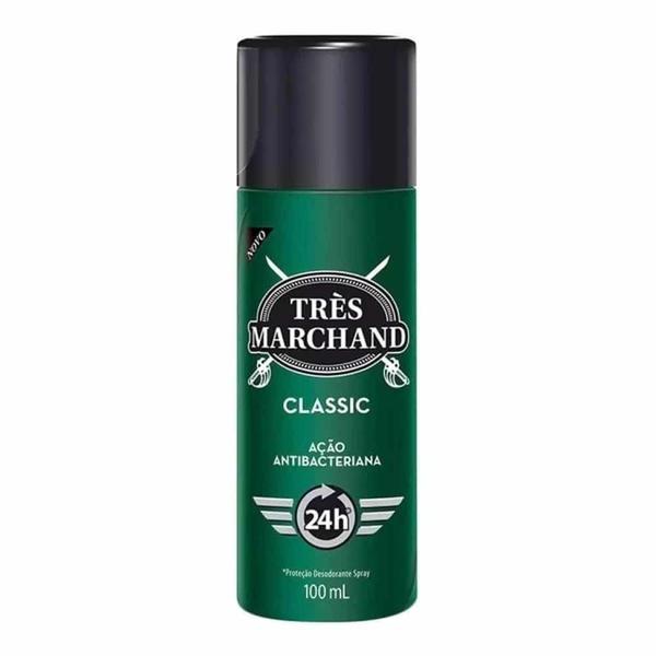 Desodorante Tres Marchand Spray 100ml Classic C/3