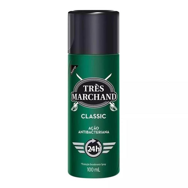 Desodorante Tres Marchand Spray 100ml Classic
