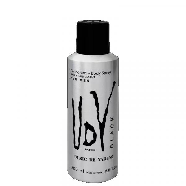 Desodorante Udv Black 200ml - Ulric de Varens