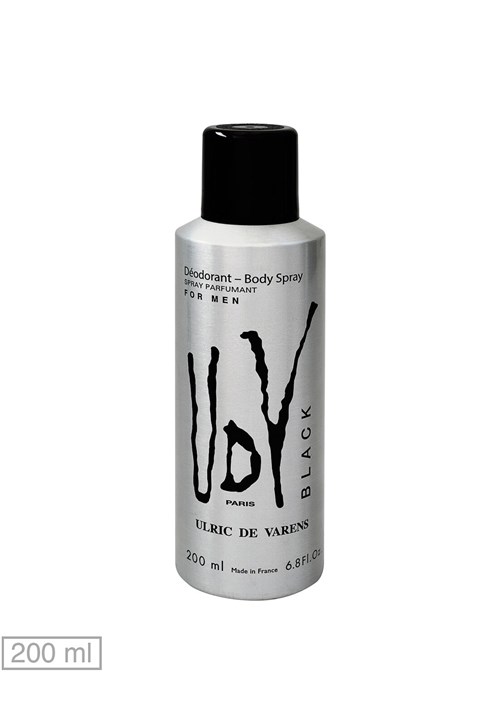 Desodorante UDV Black 200ml