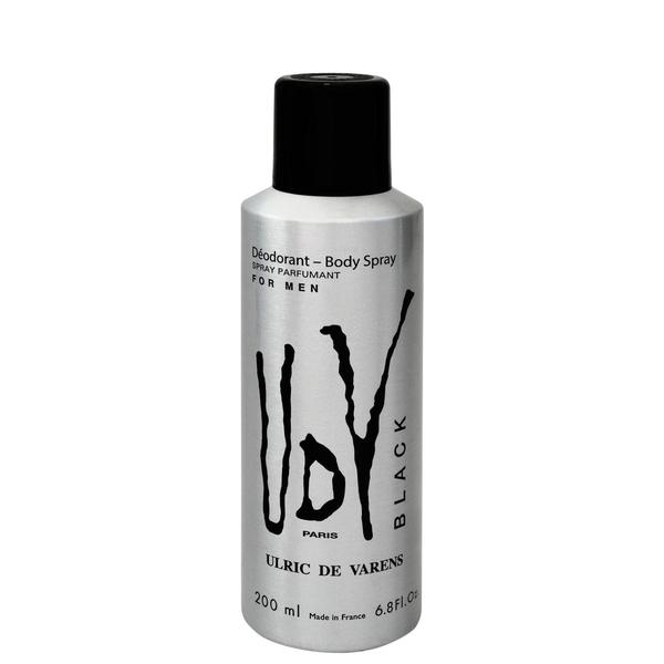 Desodorante UDV Black Ulric de Varens 200 Ml Masculino