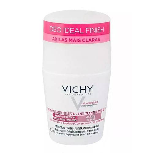 Desodorante Vichy Ideal Finish 50ml Anti Transpirante 48hrs