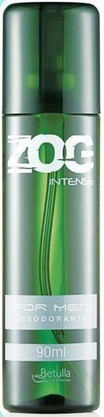 Desodorante Zog Aerosol Intense For Men 90ml - Betulla