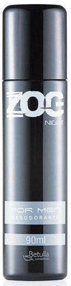 Desodorante Zog Aerosol Night For Men 90ml - Betulla