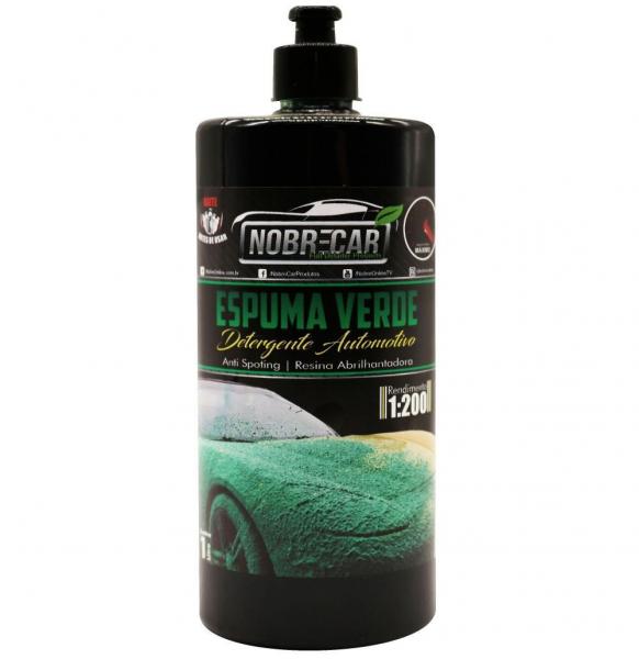 Detergente Automotivo 1-200 Espuma Verde 1 Litro Nobre Car - Nobrecar