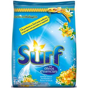 Detergente em Pó Surf Hortênsias e Flores Brancas 1 Kg